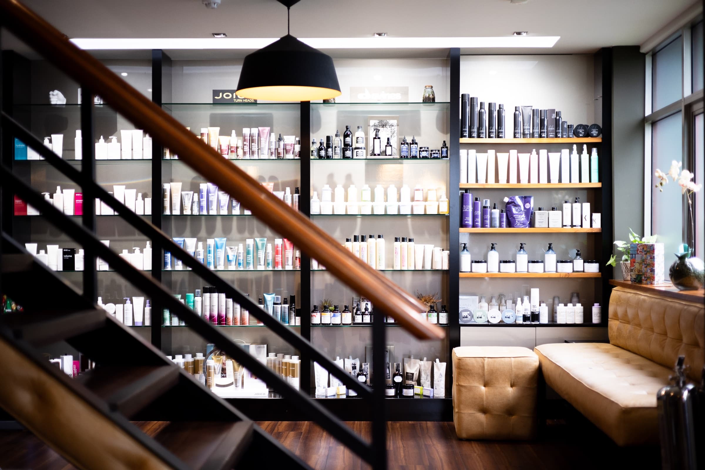 Salon Concepts professional product showroom
